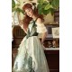 Cyans Qing Morning In The Pine Forest 2.0 Top, Skirt and Overdress(Leftovers/Full Payment Without Shipping)